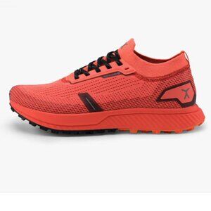 Flux Adapt Trail Runners | Zero-Drop Wide Toe-Box | Solar Red | Women's Size 8